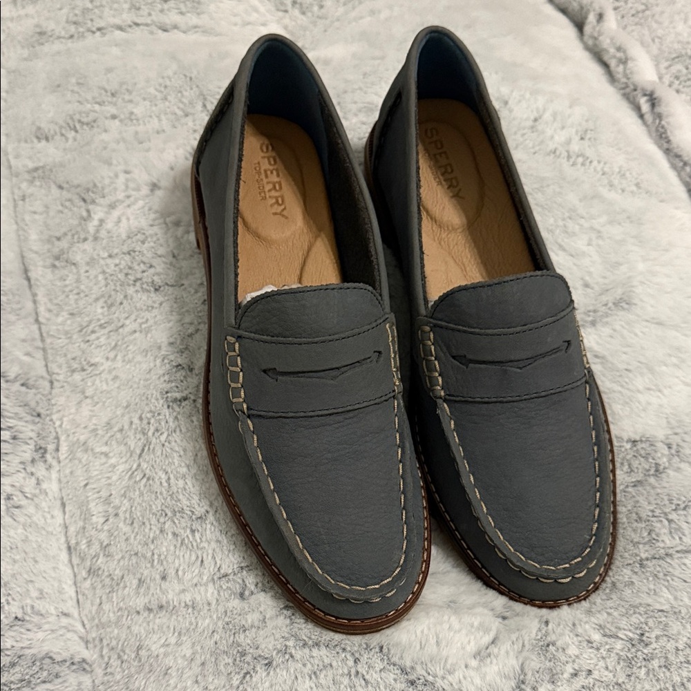 Sperry Women's Gray Slip-On Loafers
